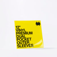 Mint VSS Vinyl Storage Solution Dual Pocket Outer Sleeve vinyl record plastic 12" 12 inch best logo UK