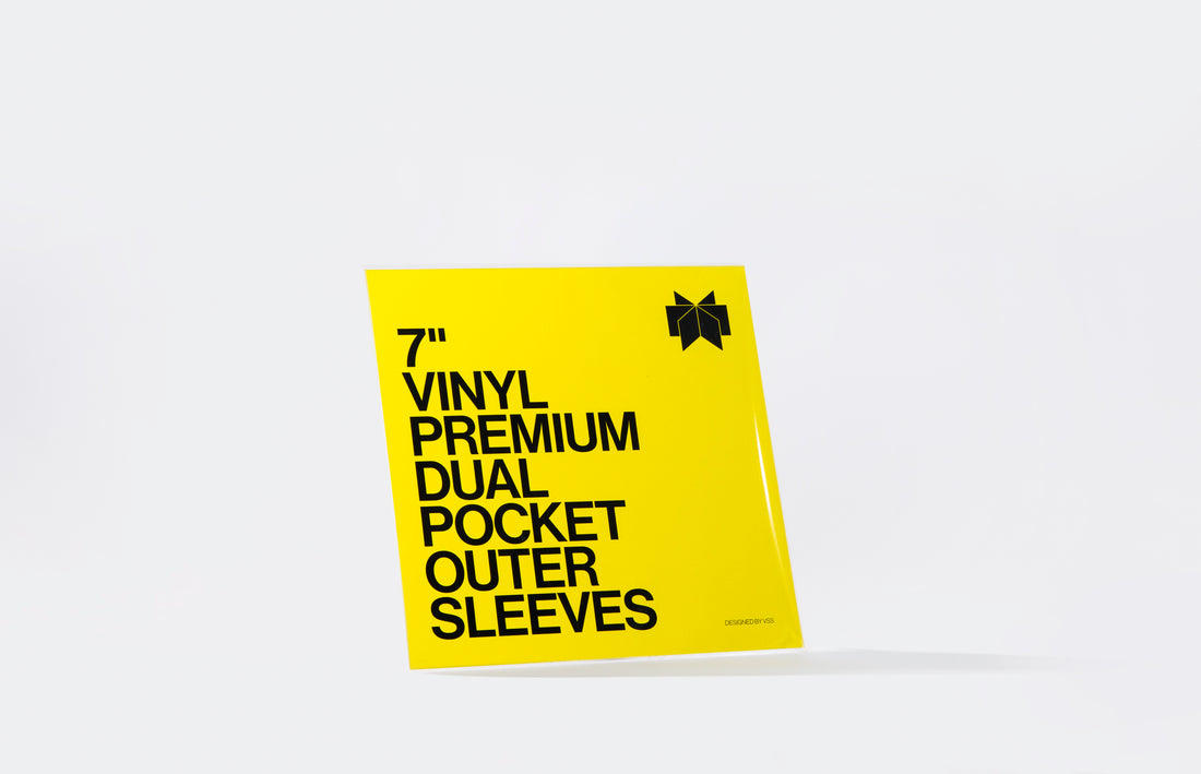 Mint VSS Vinyl Storage Solution Dual Pocket Outer Sleeve vinyl record plastic 7" best 7 inch