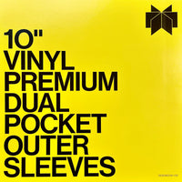 10" inch dual pocket record sleeve vinyl outer archival mint vss vinyl storage solutions best