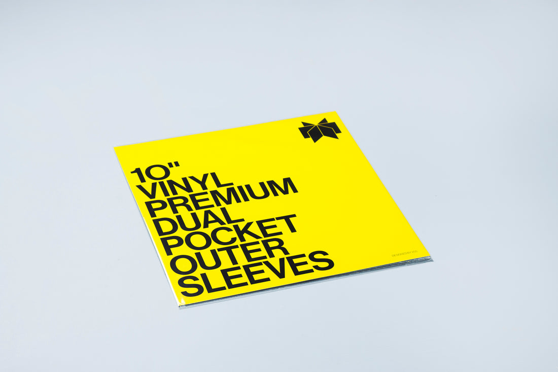 10" Inch Vinyl Premium Dual Pocket Outer Sleeves Vinyl Storage Solution MINT VSS
