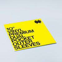 10" Inch Vinyl Premium Dual Pocket Outer Sleeves Vinyl Storage Solution MINT VSS